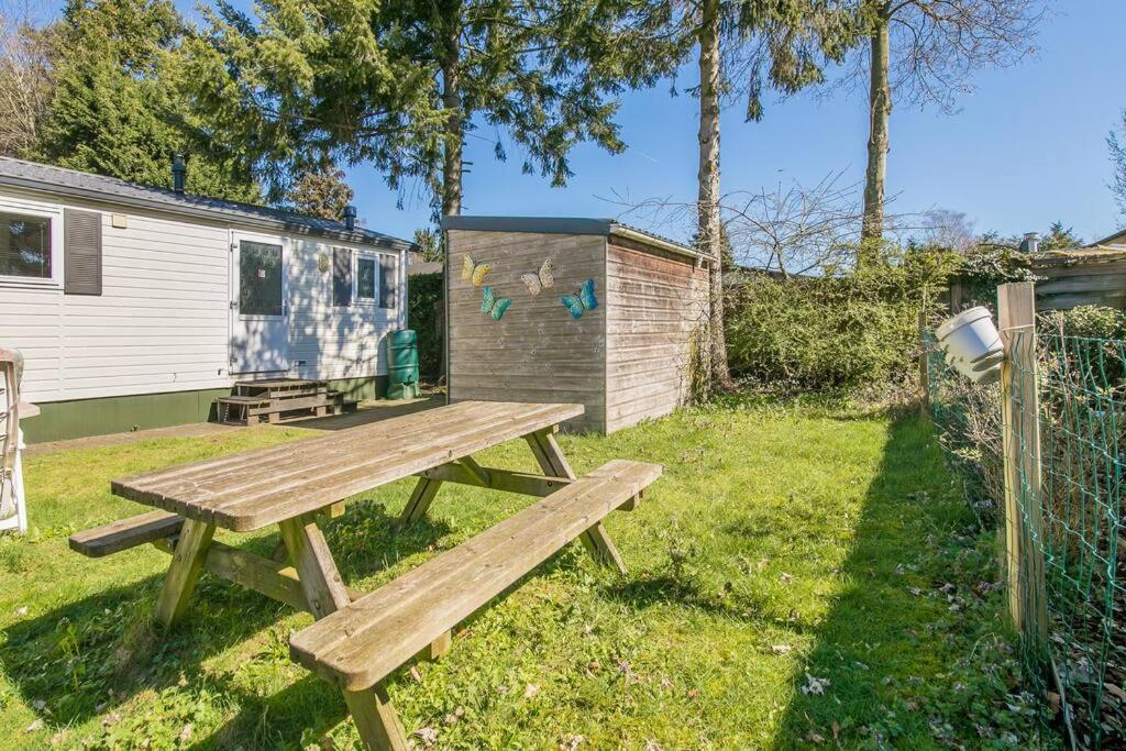 4-Pers. Chalet Met Eigen Parkeerplaats In Veluwe Villa Putten Esterno foto